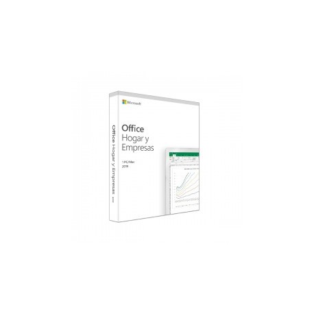 Microsoft Office Hogar y Empresas 2019, 1PC, versión Inglés.