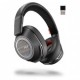 Poly Audífonos Voyager 8200 UC, Inalámbrico, USB, Negro