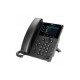 Poly Teléfono IP con Pantalla LCD 3.5" VVX 350, 6 Líneas, Altavoz,...
