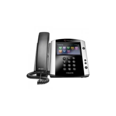 Telefono Escritorio Polycom VVX 601 POE 16 Lineas para Skype...
