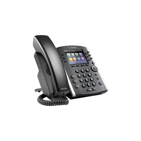 Telefono Escritorio Polycom VVX 411 POE 12 Lineas HD Voice...
