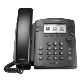 Telefono Escritorio Polycom VVX 311 POE 6 Lineas para Skype...