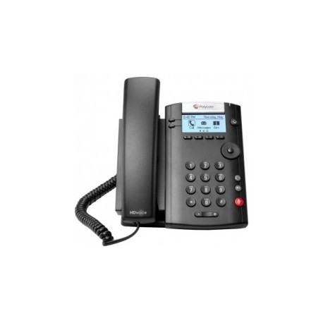 Telefono Multimedia Polycom VVX 201 IP Dos Lineas HD para Skype...