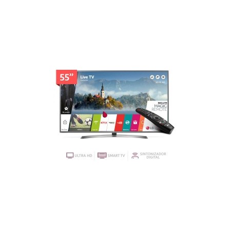 TV LG Smart 55UJ6580 LED 55" webOS 3.5 UHD 4K 3840 X 2160 USB HDMI