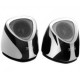 Perfect Choice Bocinas Estéreo PC-110668 S-150, Alámbrico, 6W RMS,...