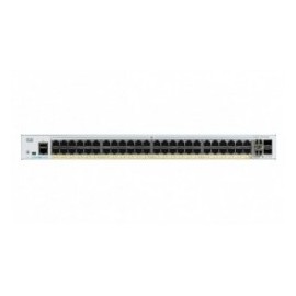 Switch Cisco Gigabit Ethernet Catalyst 1000, 48 Puertos PoE+ 370W,...