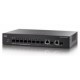 Switch Cisco Gigabit Ethernet SG350-10SFP, 10 Puertos SFP, 20...